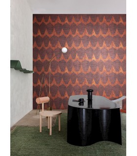 Papier Peint HEMIA SIENNA TER202 - Collection TERRA - MASUREEL - REF. TER202