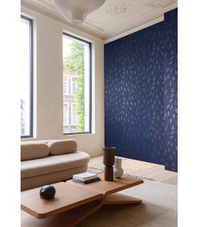 Papier Peint MAEVA INDIGO TER406 - Collection TERRA - MASUREEL - REF. TER406