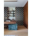 Papier Peint FLOW AMAZONITE  RHA103 - Collection RHAPSODY - MASUREEL - REF. RHA103