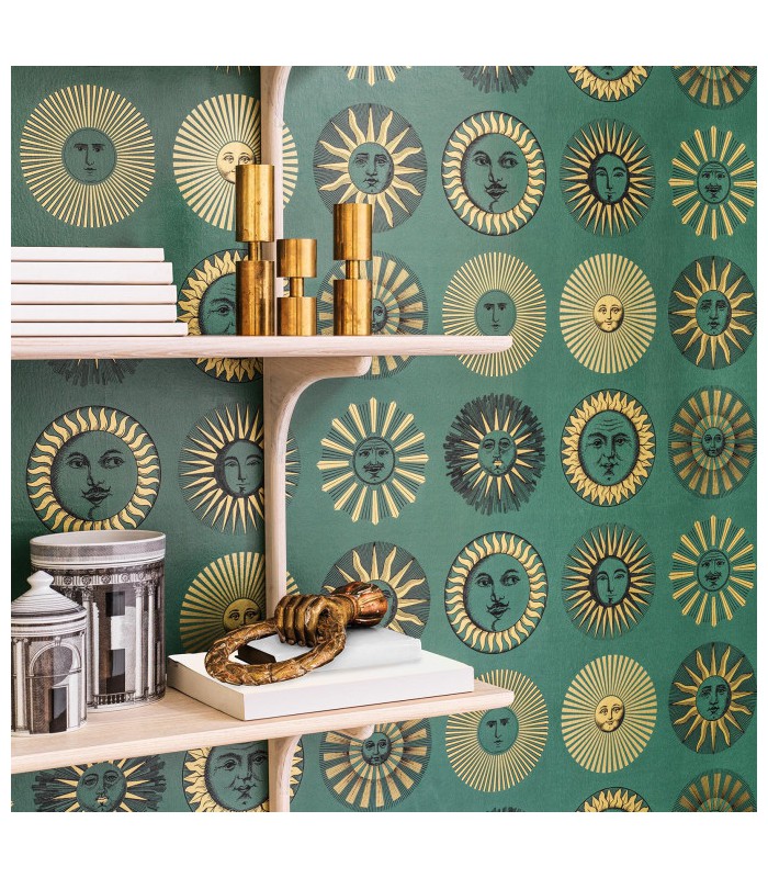 Papier peint SOLI - Collection FORNASETTI SENZA TEMPO 2 - COLE&SON - REF 123/1005