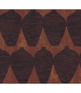 Papier Peint HEMIA SIENNA TER202 - Collection TERRA - MASUREEL - REF. TER202