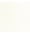 Papier peint Caselio - Curved Line blanc - 10711