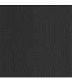 Papier peint Caselio - Curved Line noir - 10711