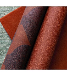 Papier Peint HEMIA SIENNA TER202 - Collection TERRA - MASUREEL - REF. TER202