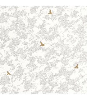 Papier peint Caselio - Golden Flight noir - 10709