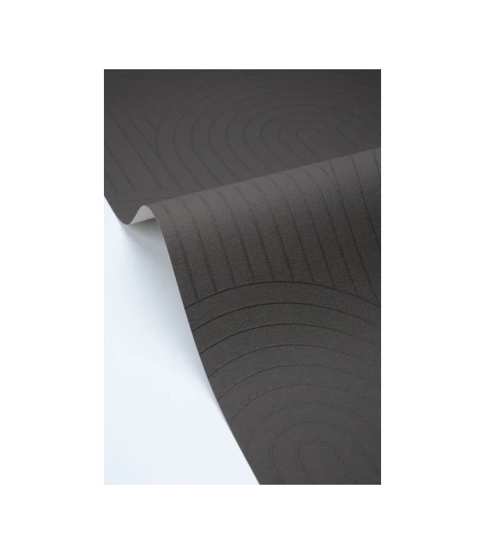 Papier peint Caselio - Curved Line noir - 10711