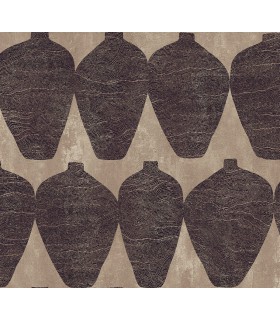 Papier Peint HEMIA CLAY TER204 - Collection TERRA - MASUREEL - REF. TER204