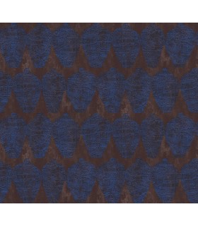 Papier Peint HEMIA INDIGO TER205 - Collection TERRA - MASUREEL - REF. TER205