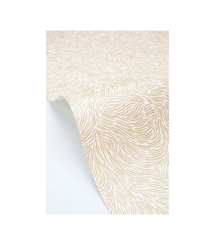 Papier peint Caselio - Storm blanc or - 10706