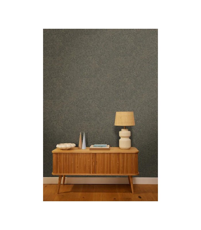 Papier peint Caselio STORM NOIR OR 10706 VDNT1
