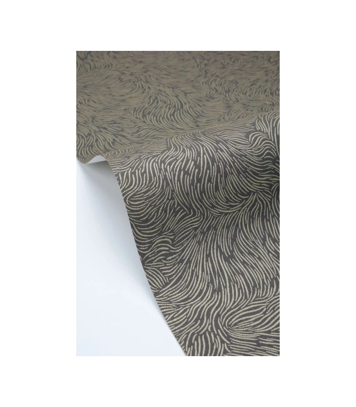 Papier peint Caselio STORM NOIR OR 10706 VDNT1