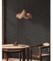 Papier peint Caselio DELICATE PETALS NOIR 10708 VDNT1