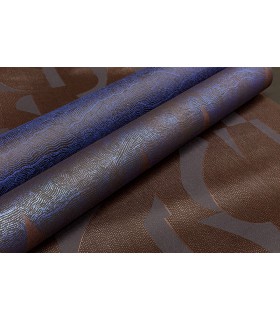 Papier Peint HEMIA INDIGO TER205 - Collection TERRA - MASUREEL - REF. TER205