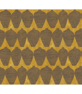 Papier Peint HEMIA CALENDULA TER206 - Collection TERRA - MASUREEL - REF. TER206