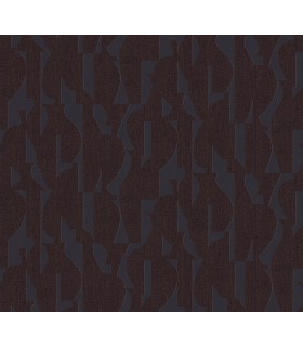 Papier Peint TASOS CHOCOLATE TER304 - Collection TERRA - MASUREEL - REF. TER304