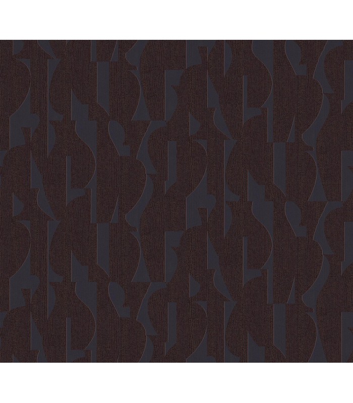 Papier Peint TASOS CHOCOLATE TER304 - Collection TERRA - MASUREEL - REF. TER304