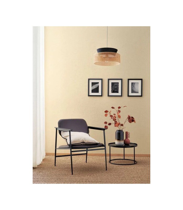 Papier peint Casadeco - Empreinte beige cognac - 8870