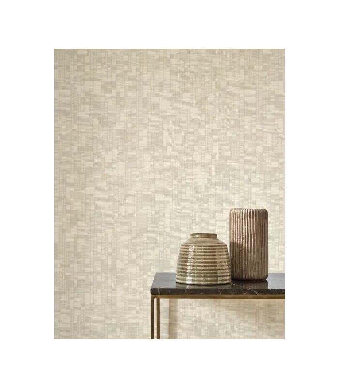 Papier peint Casadeco - Capri beige ficelle - 8744