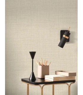 Papier peint Casadeco - Tweed uni grège - 8547