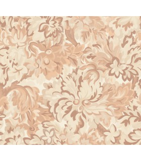 Papier Peint IDILIA PEACH  RHA005 - Collection RHAPSODY - MASUREEL - REF. RHA005