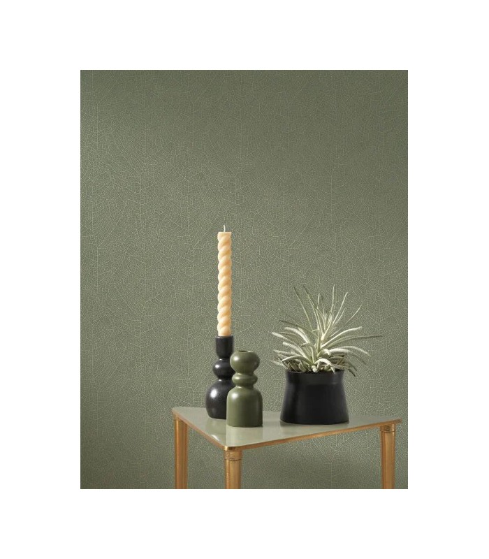 Papier peint Casadeco - Nola Vert Eucalyptus - 20128