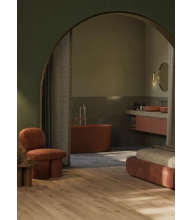 Lame à clipser PVC RIGID 55 - Chêne Naturel - 1524 x 228 x 6 mm