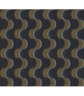 Papier Peint FLOW AMAZONITE  RHA103 - Collection RHAPSODY - MASUREEL - REF. RHA103