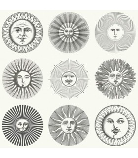 Papier peint SOLI - Collection FORNASETTI SENZA TEMPO 2 - COLE&SON - REF 123/1001