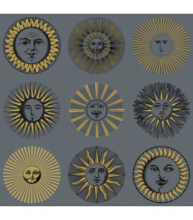 Papier peint SOLI - Collection FORNASETTI SENZA TEMPO 2 - COLE&SON - REF 123/1004