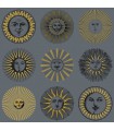 Papier peint SOLI - Collection FORNASETTI SENZA TEMPO 2 - COLE&SON - REF 123/1004