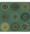 Papier peint SOLI - Collection FORNASETTI SENZA TEMPO 2 - COLE&SON - REF 123/1005