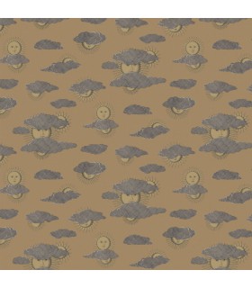 Papier peint SOLI E NUVOLE - Collection FORNASETTI SENZA TEMPO 2 - COLE&SON - REF 123/2011