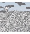 Papier peint VISTA MEDITERRANEA - Collection FORNASETTI SENZA TEMPO 2 - COLE&SON - REF 123/3014