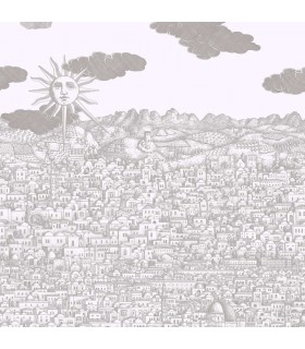 Papier peint VISTA MEDITERRANEA - Collection FORNASETTI SENZA TEMPO 2 - COLE&SON - REF 123/3015