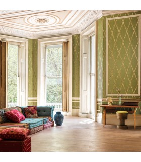 Papier peint CAMMEI - Collection FORNASETTI SENZA TEMPO 2 - COLE&SON - REF 123/4016