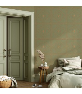 Papier peint CONCHIGLIE - Collection FORNASETTI SENZA TEMPO 2 - COLE&SON - REF 123/5026