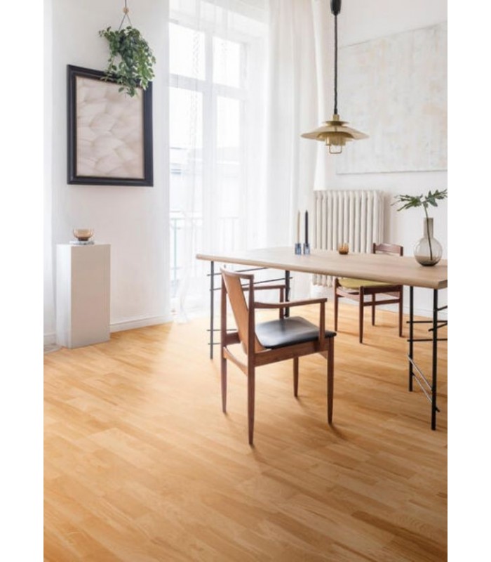 Parquet contrecollé Essentiel 3 Frises Chêne Authentique Lumia Berry Alloc