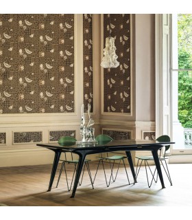 Papier peint FRUTTA E GEOMETRICO - Collection FORNASETTI SENZA TEMPO 2 - COLE&SON - REF 123/6031