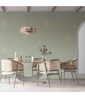 Papier peint GEOMETRICO - Collection FORNASETTI SENZA TEMPO 2 - COLE&SON - REF 123/7034