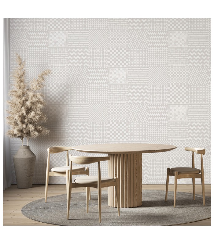 Papier peint GEOMETRICO - Collection FORNASETTI SENZA TEMPO 2 - COLE&SON - REF 123/7037