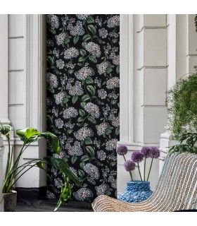 Papier peint RAMO DI ORTENSIA - Collection FORNASETTI SENZA TEMPO 2 - COLE&SON - REF 123/8038