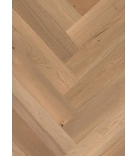 Parquet chevron Iconics S Herringbone Oak Authentique Calypso 495 x 110 x 14 mm