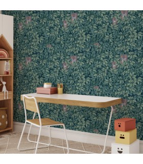Papier peint FOGLIE E CIVETTE - Collection FORNASETTI SENZA TEMPO 2 - COLE&SON - REF 123/11051 Papier peint FOGLIE E CIVETTE - Collection FORNASETTI SENZA TEMPO 2 - COLE&SON - REF 123/11051