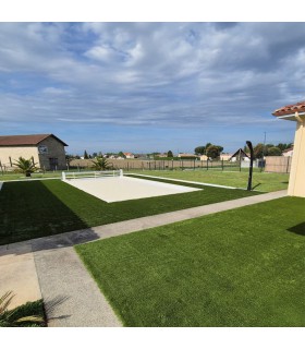 Gazon synthétique 52mm - KING - à la coupe sur mesure - Largeur 4 mètres