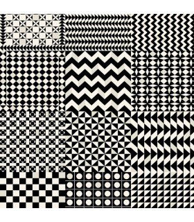 Papier peint GEOMETRICO - Collection FORNASETTI SENZA TEMPO 2 - COLE&SON - REF 123/7032