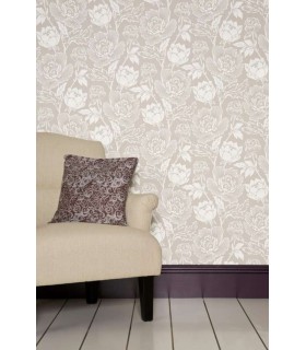 Papier Peint PEONY - REF 23-03 - CORE METALLISE Farrow & Ball