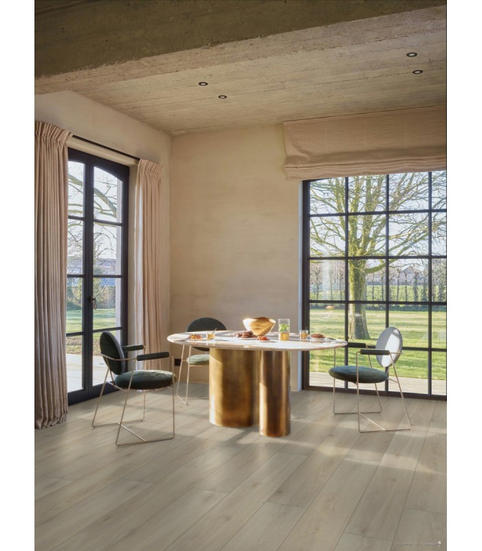 Parquet stratifié Ocean+ Lame XL - Bloom Sand Natural 6421 - Résistant à l'eau - 2038 x 241 x 12 mm