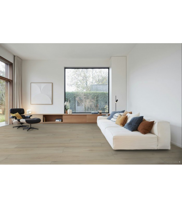 Parquet stratifié Ocean+ Lame XL - Bloom Sand Natural 6421 - Résistant à l'eau - 2038 x 241 x 12 mm