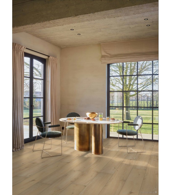 Parquet stratifié Ocean+ Lame XL - Gyant Sand Natural 1121 - Résistant à l'eau - 2038 x 241 x 12 mm