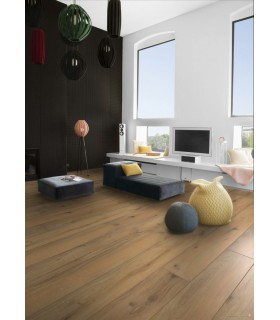 Parquet stratifié Ocean+ Lame XL - Gyant Warm Natural 1124 - Résistant à l'eau - 2038 x 241 x 12 mm